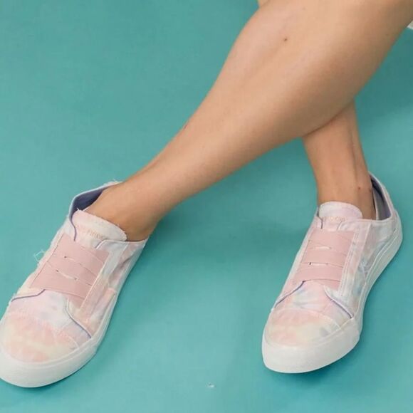 JENN ARDOR Women Tie-Dye Low-Top Tennis Canvas Sneaker Sz 9 NWT IN BOX - Picture 5 of 10